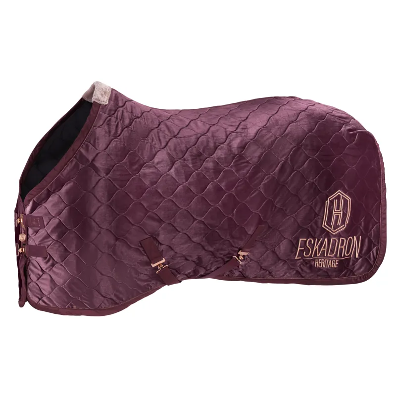 Eskadron Velvet Sweat Rug Heritage AW23 - Cassis